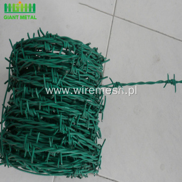 Low Price PVC Coated Barbed Wire Fence Design